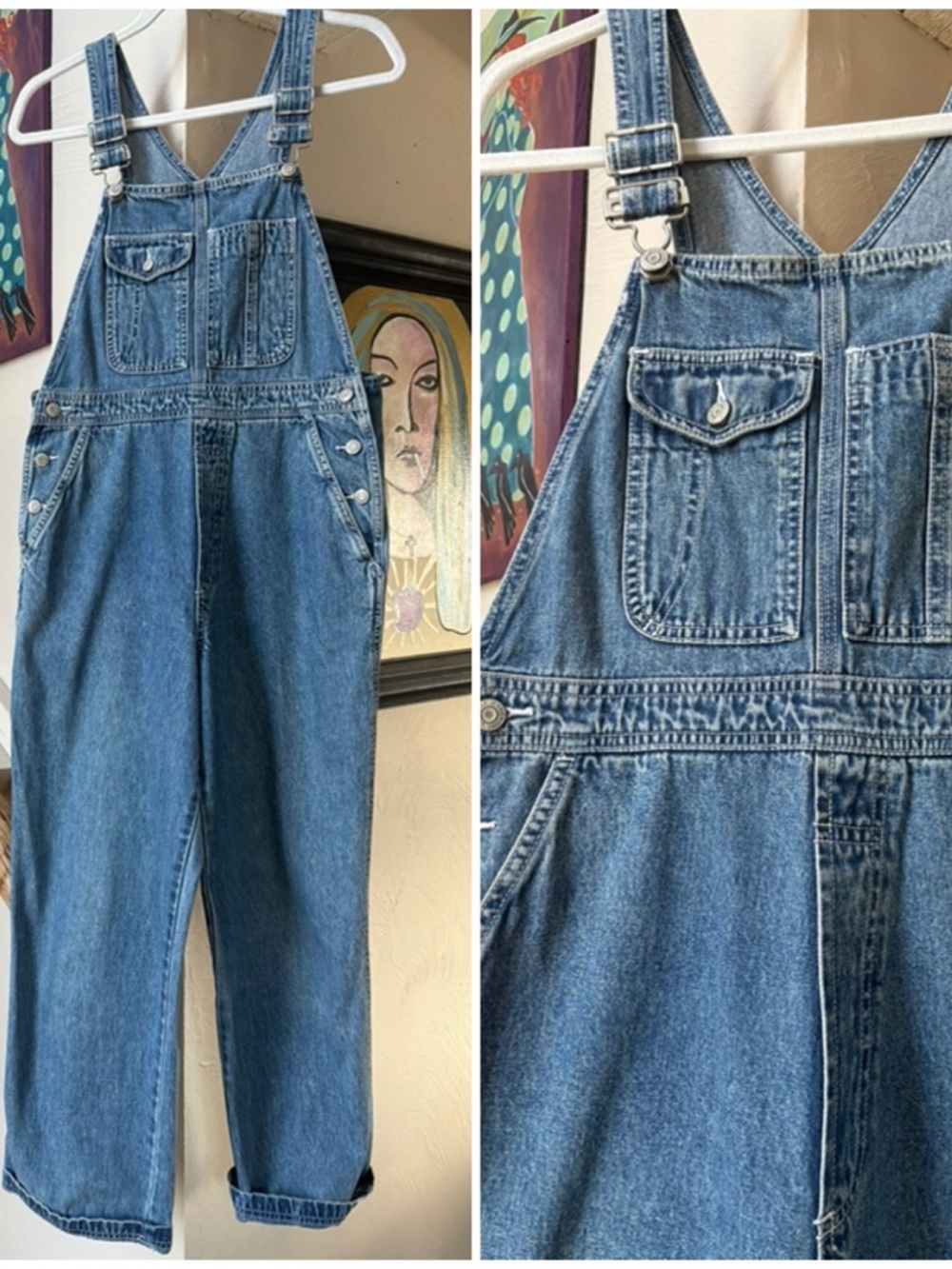 Cute 90's Gap Women’s Overalls Excellent Condition, 100% cotton
